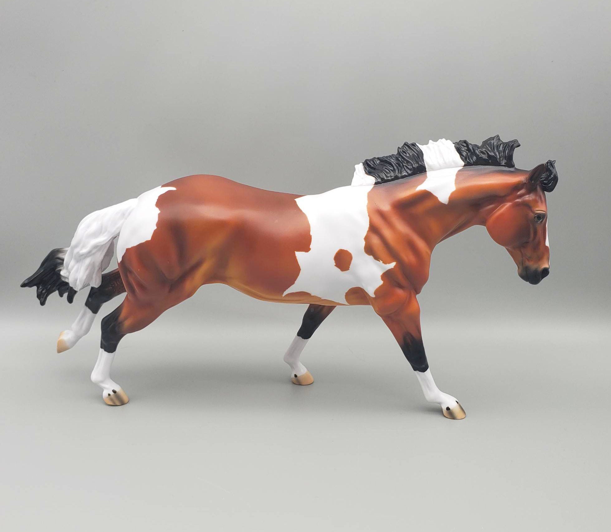 SAMPLE of Coolio SHORT MANE Running Stock Horse By Angela Marleau