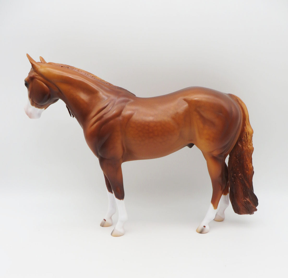 Copeland - OOAK - Dapple Chestnut Ideal Stock Horse By Caroline Boydston BEST OFFER 11/07/22