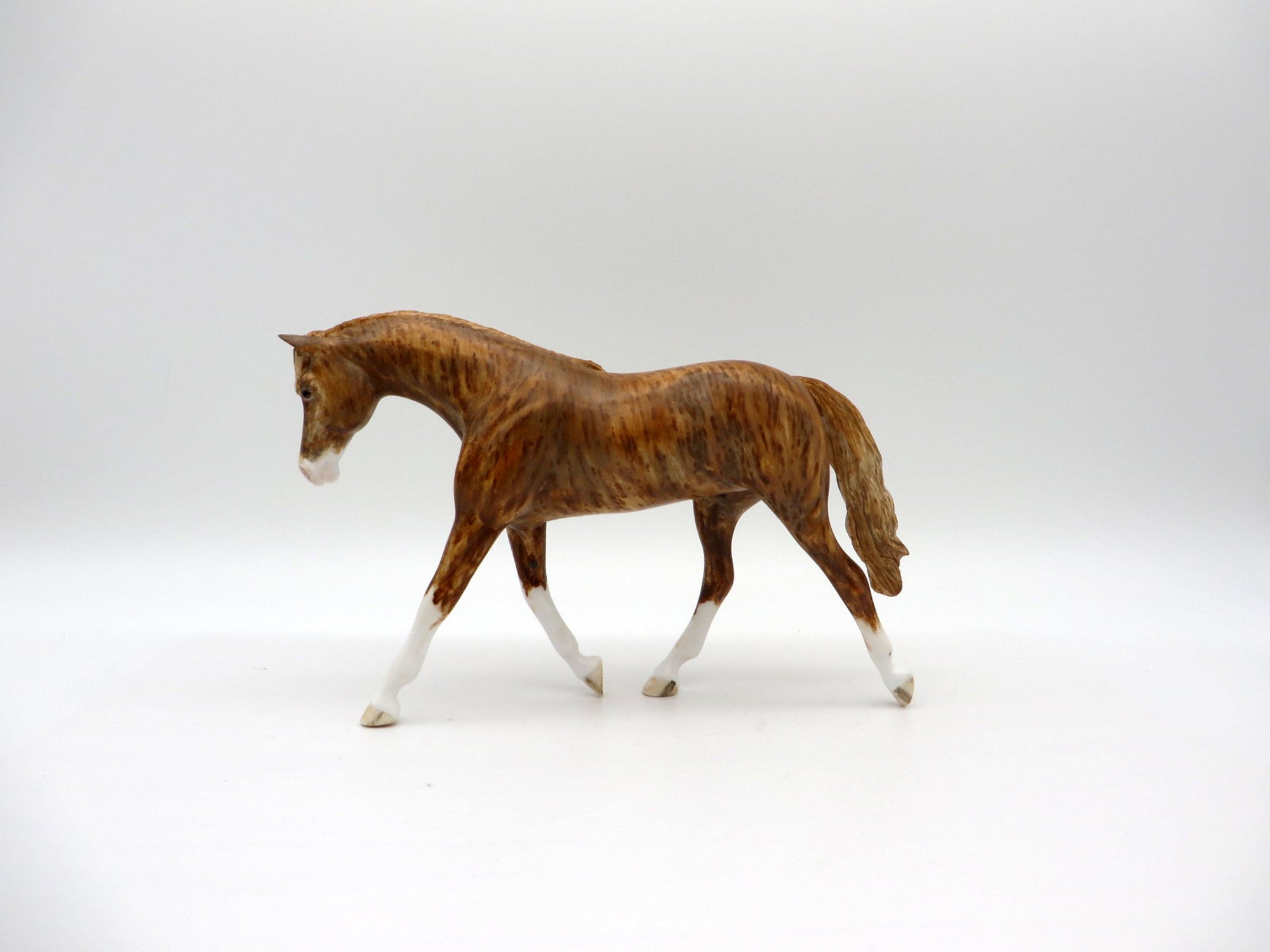 Copper Kissed-OOAK Pebbles Warmblood  Painted By Andrea  EQ 21