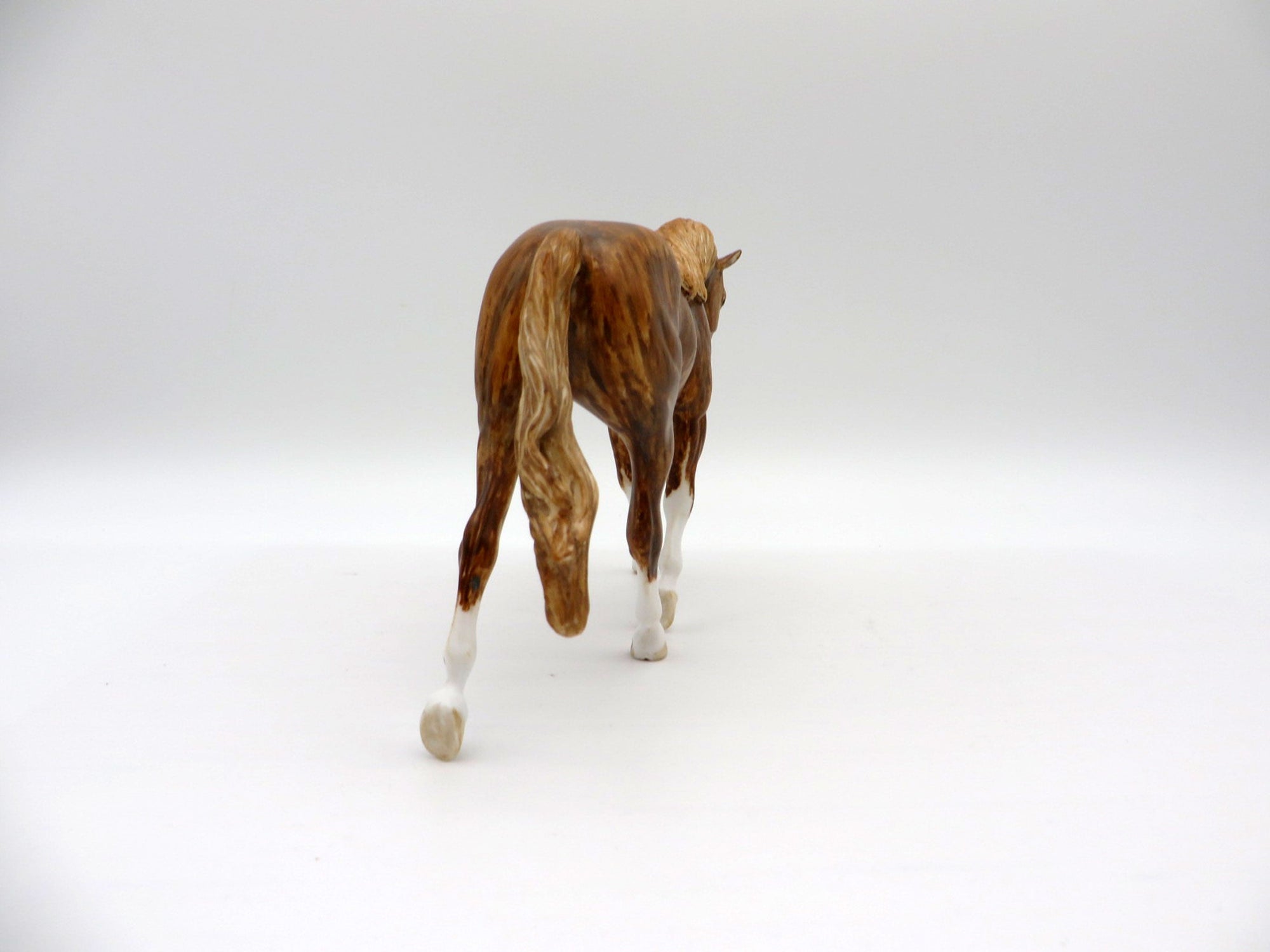 Copper Kissed-OOAK Pebbles Warmblood  Painted By Andrea  EQ 21