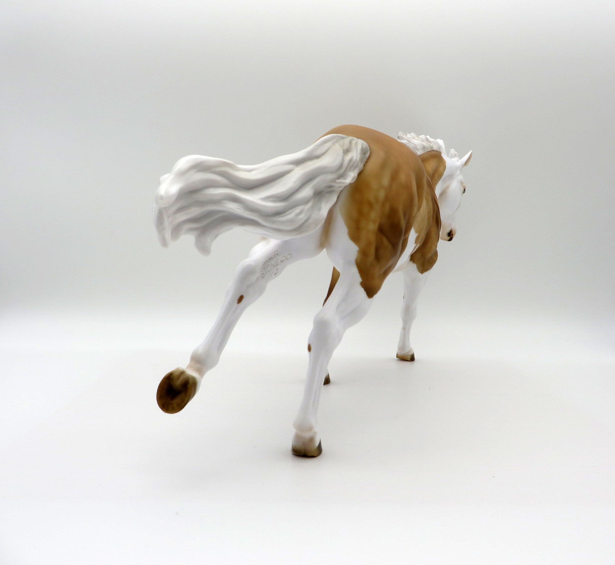 Coreopsis-OOAK Palomino Splash Running Stock Horse  SHCF 21