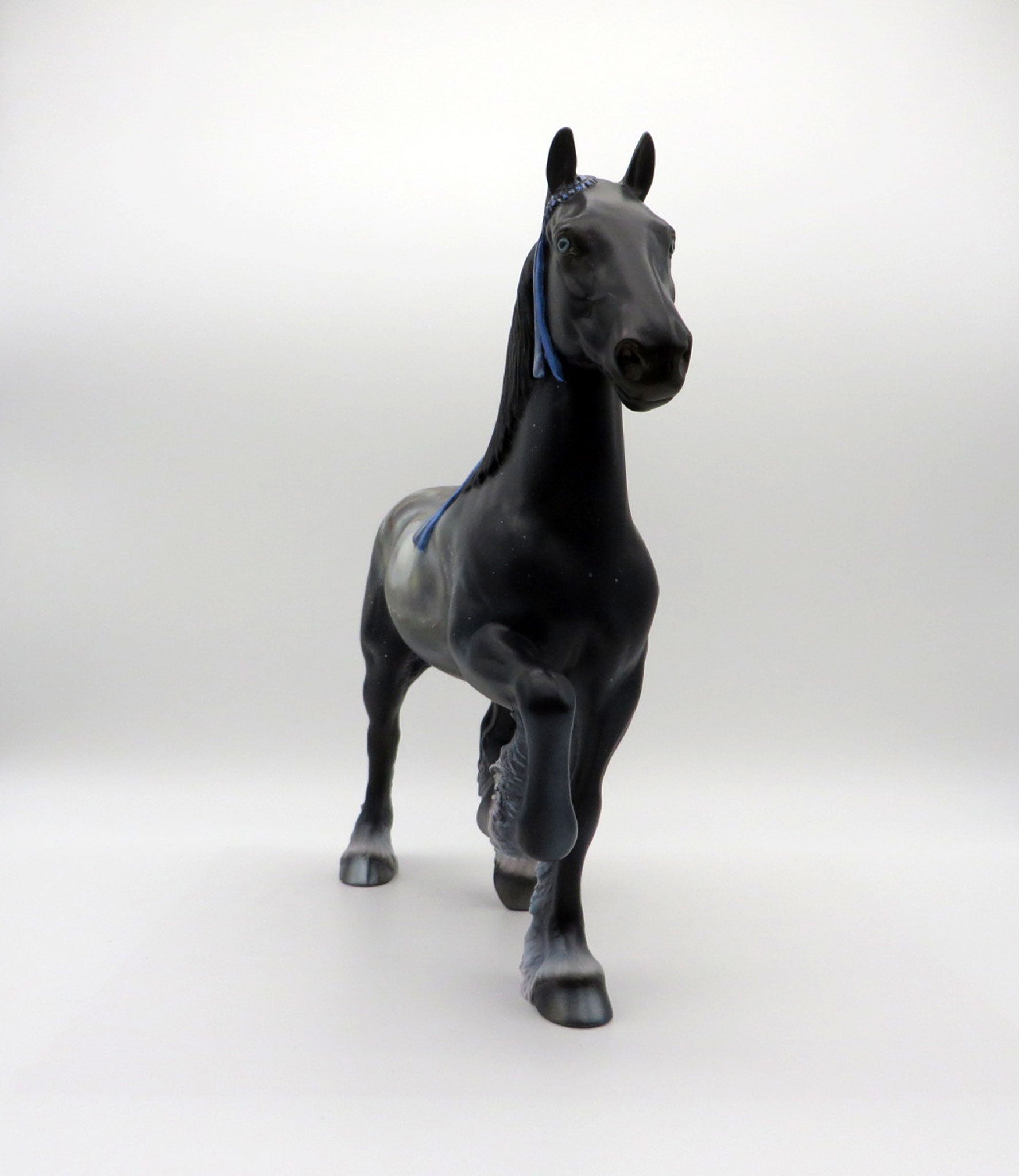 Cosmos-OOAK Deco Trotting Drafter Painted By Ellen Robbins  5/28/21