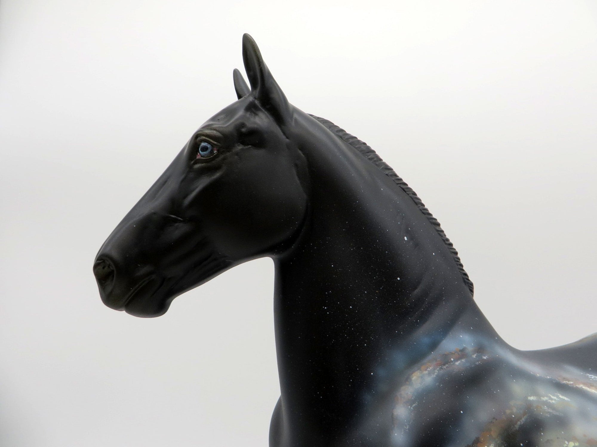 Cosmos-OOAK Deco Trotting Drafter Painted By Ellen Robbins  5/28/21