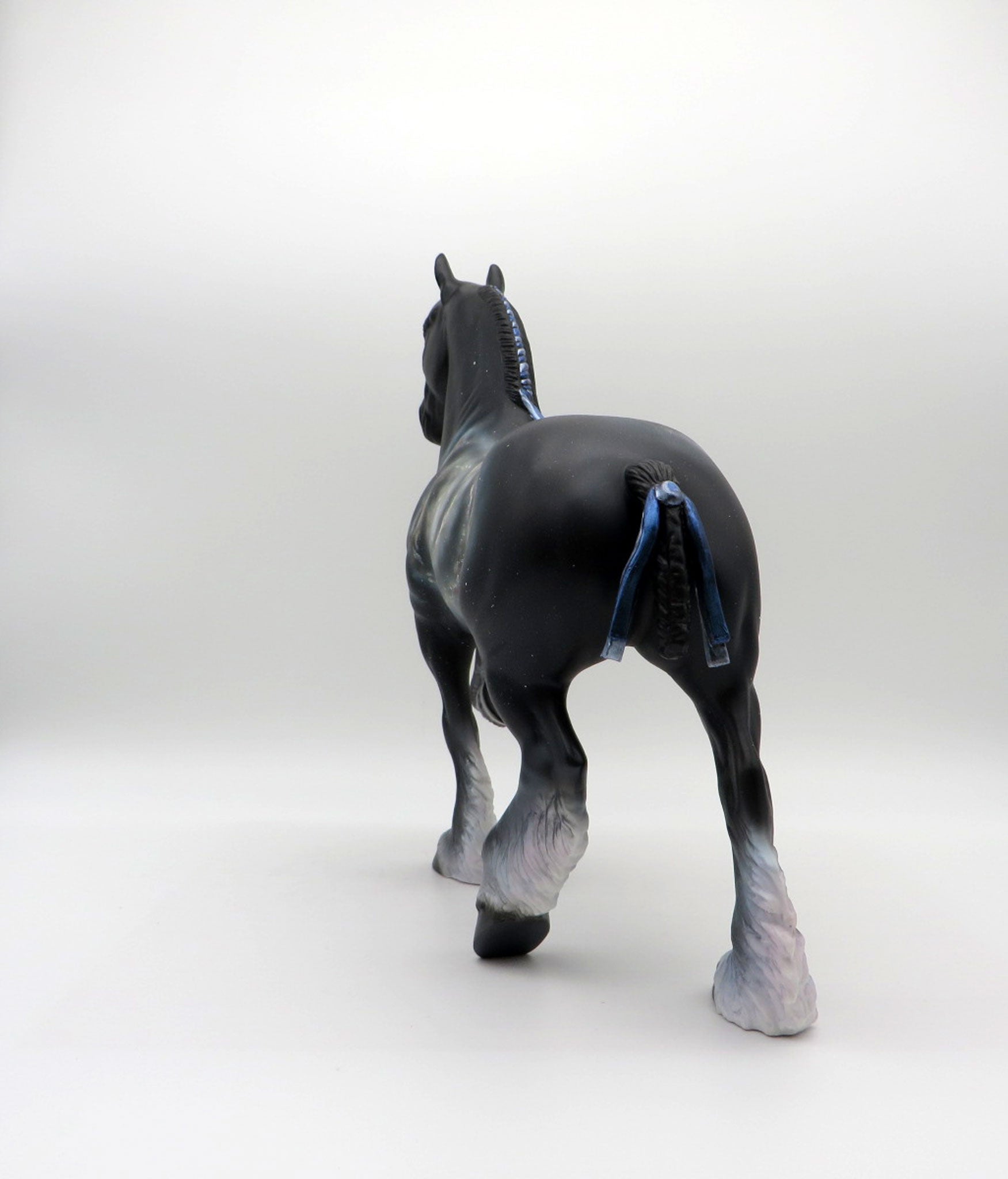 Cosmos-OOAK Deco Trotting Drafter Painted By Ellen Robbins  5/28/21