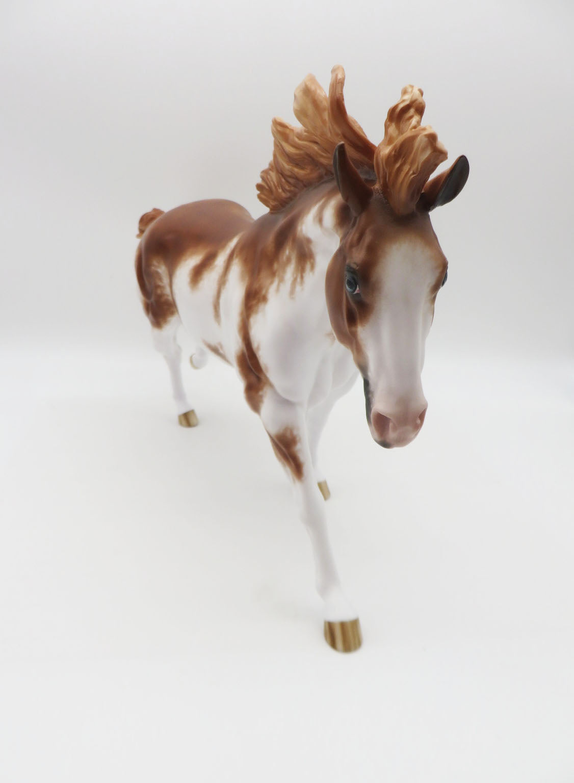 Courage - OOAK Chestnut Sabino Remington by Sheryl Leisure - Best Offers 1/9/23