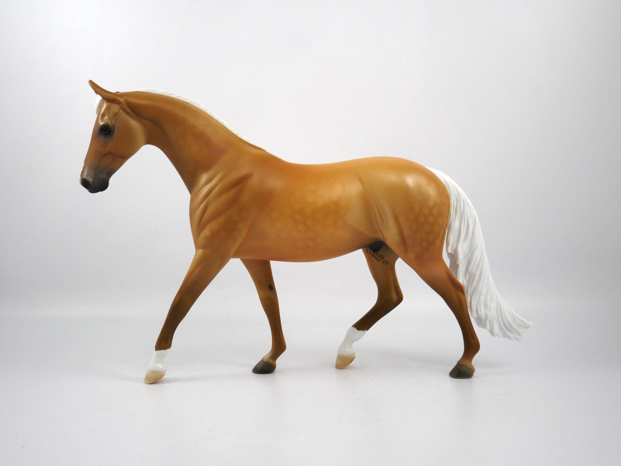 Cowboy-OOAK Dapple Palomino Pony SB21