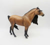 Cowboys &amp; Dreamers OOAK Frosted Buckskin Mustang By Jess Hamill SHCF23