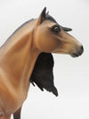 Cowboys &amp; Dreamers OOAK Frosted Buckskin Mustang By Jess Hamill SHCF23