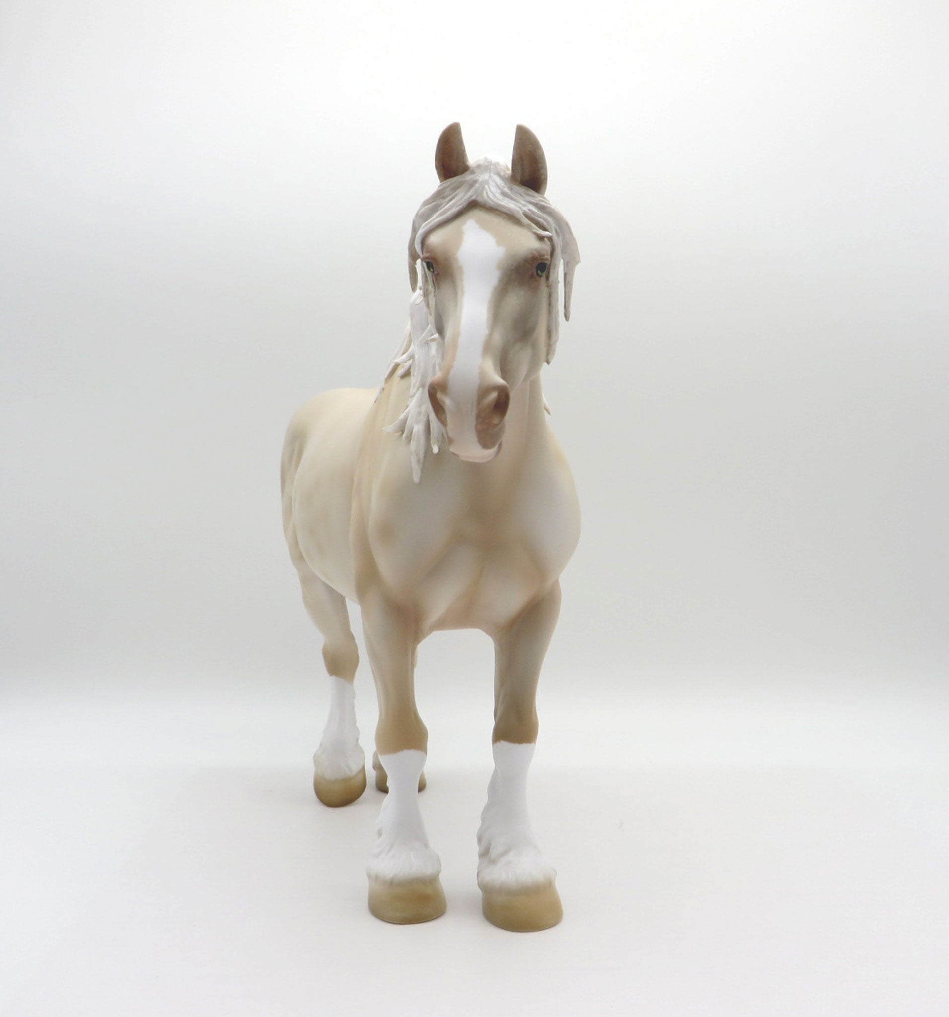 Creme de Creme-OOAK American Draft Mare Julie Keim EQ 21