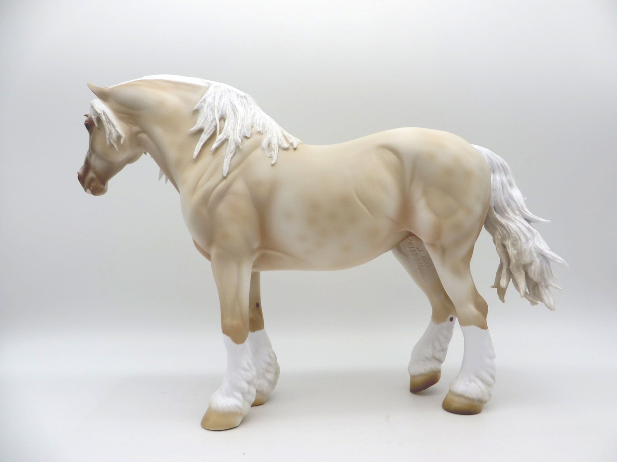Creme de Creme-OOAK American Draft Mare Julie Keim EQ 21