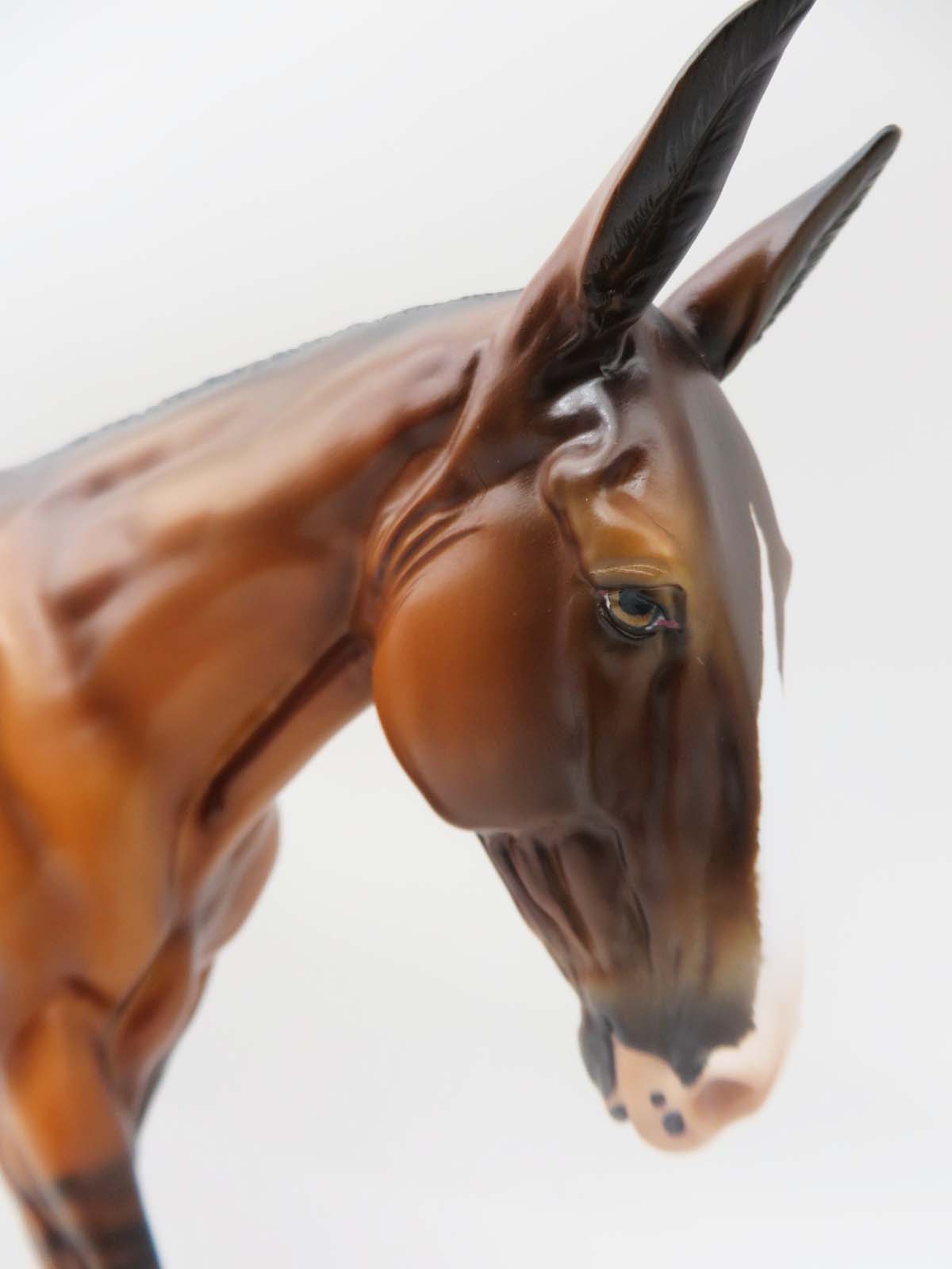 Creosote OOAK Bay Mule By Angela Marleau SHCF23