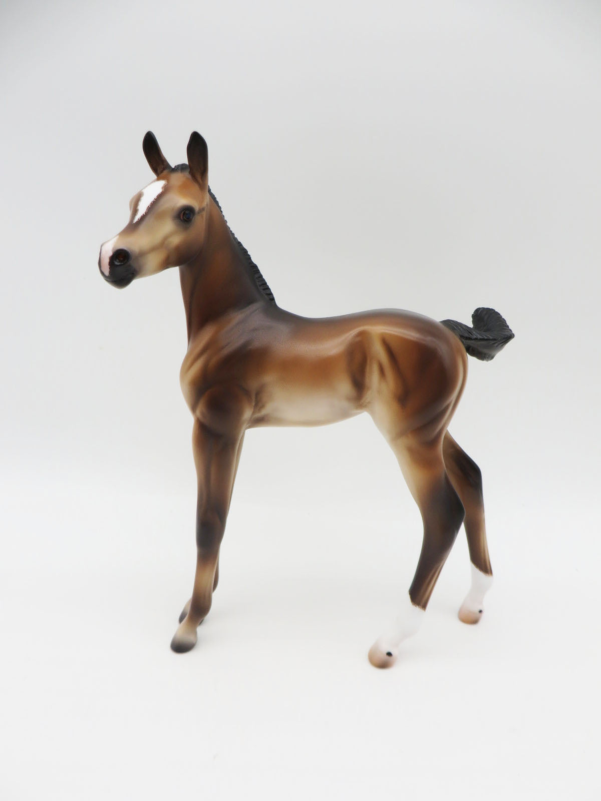 Cricket - OOAK Bay Arab Foal By Caroline Boydston 11/28/22