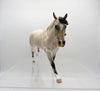 Cullen-OOAK Pale Buckskin Running Stock Horse By Carrie Keller 3/22