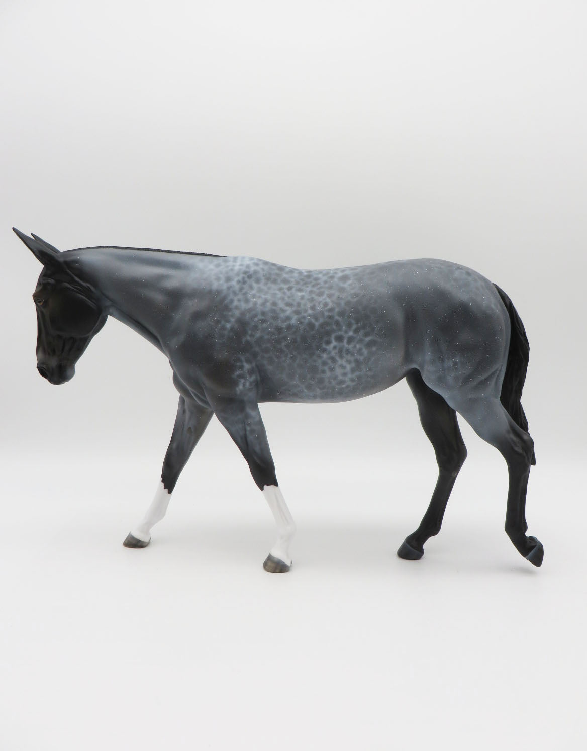 Deja Blue-OOAK Blue Roan Mule By Myla Pearce 9/26/22