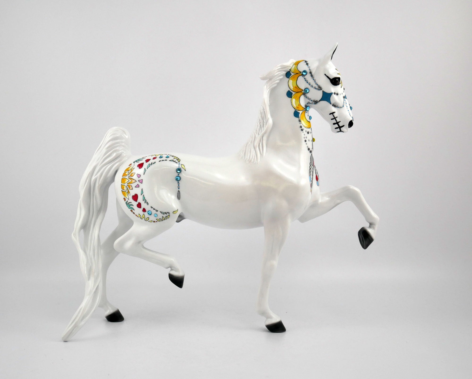 Descarado-OOAK Irish Saddlebred Sugar Skull  MM 2020