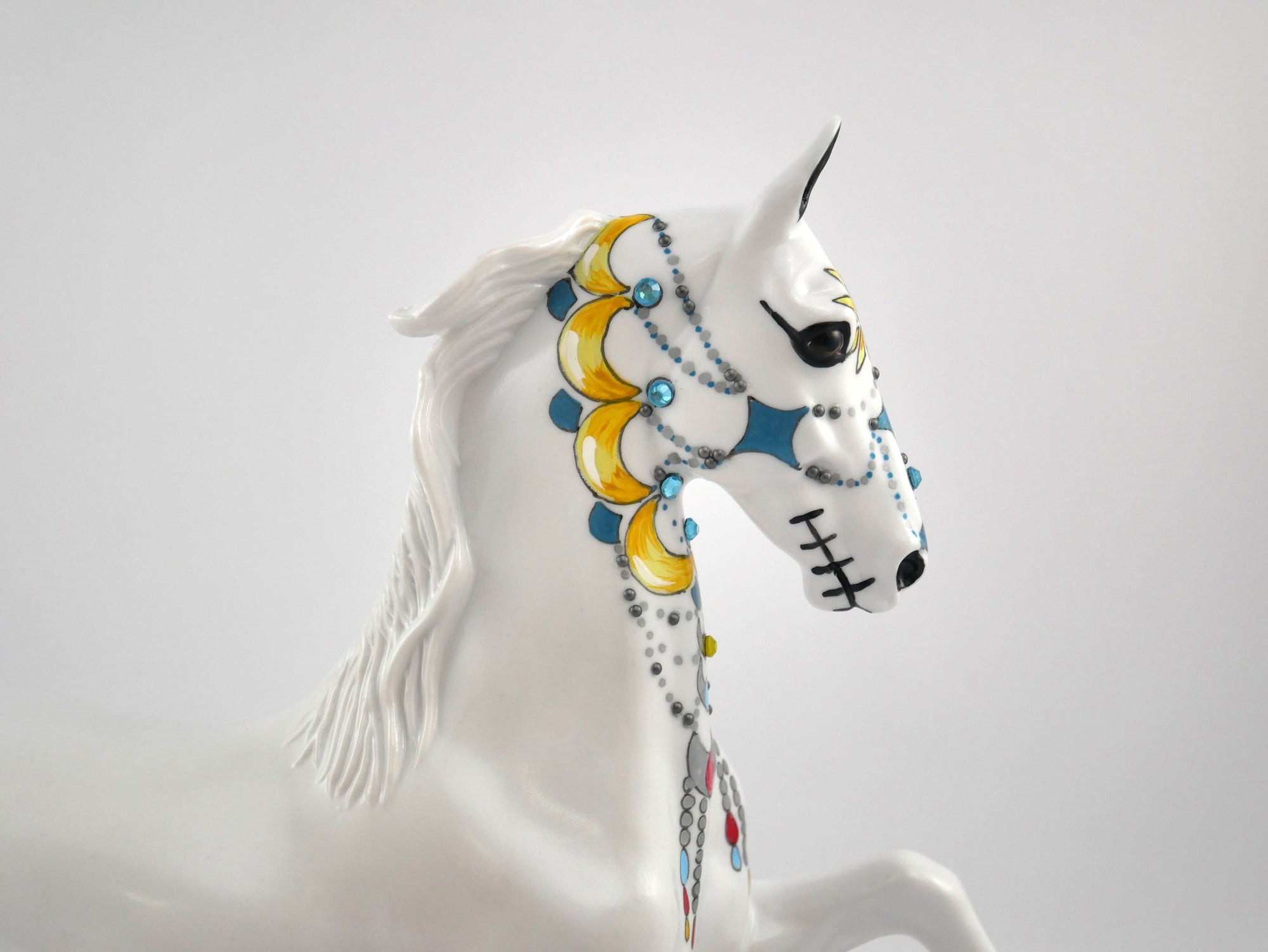 Descardo-OOAK Saddlebred Sugar Skull by Dawn Quick MM 2020