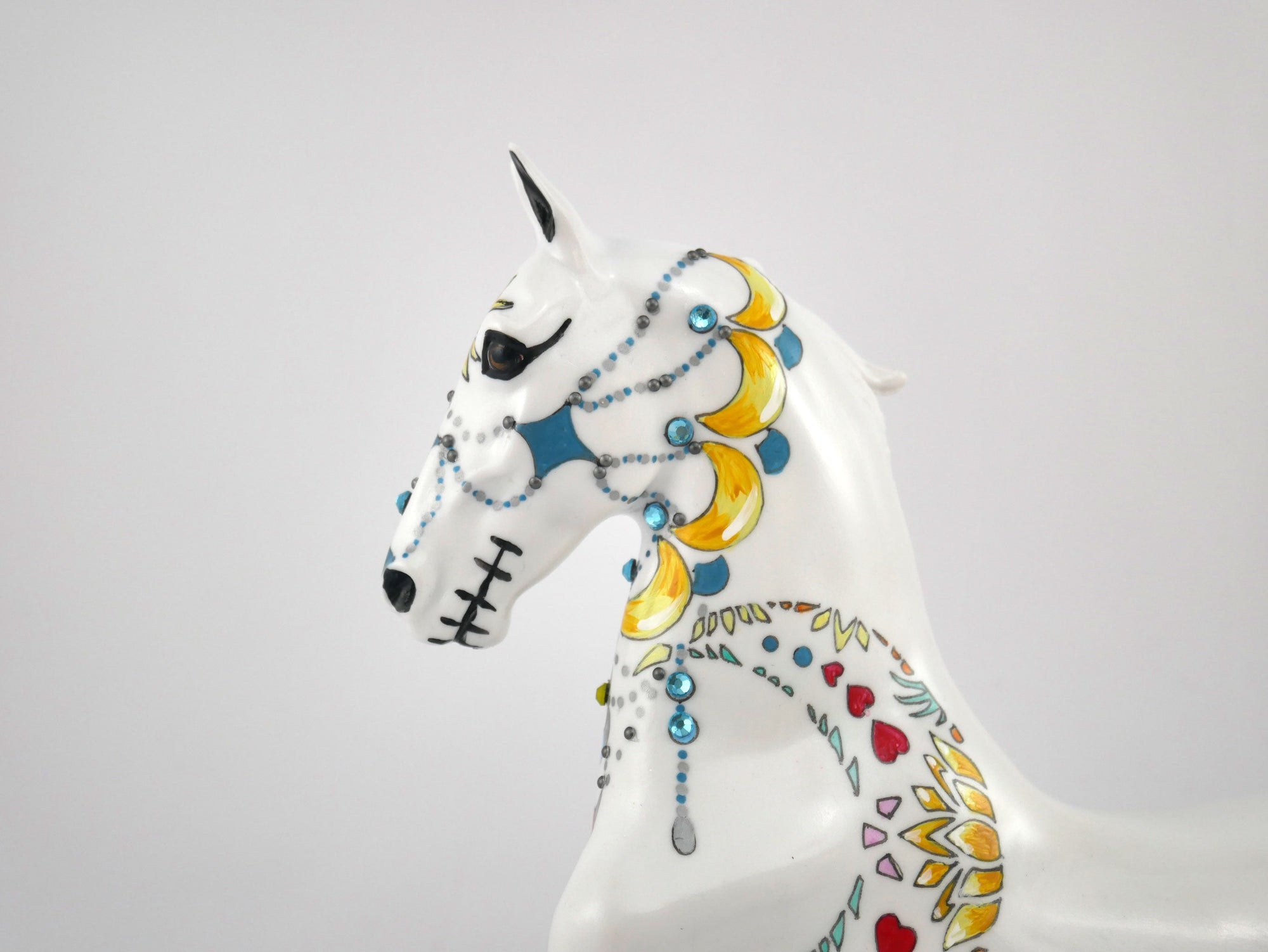 Descardo-OOAK Saddlebred Sugar Skull by Dawn Quick MM 2020