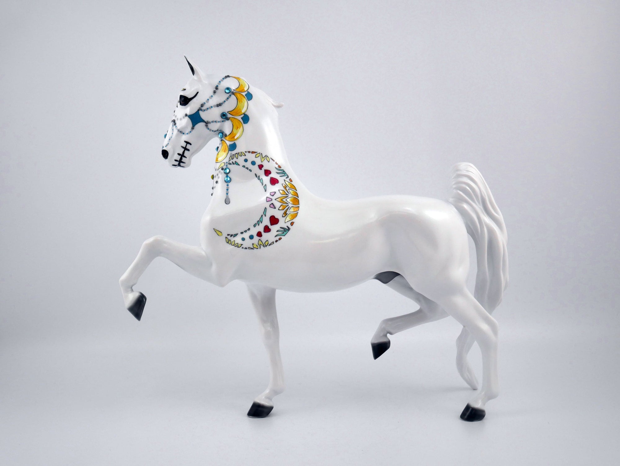 Descarado-OOAK Irish Saddlebred Sugar Skull  MM 2020