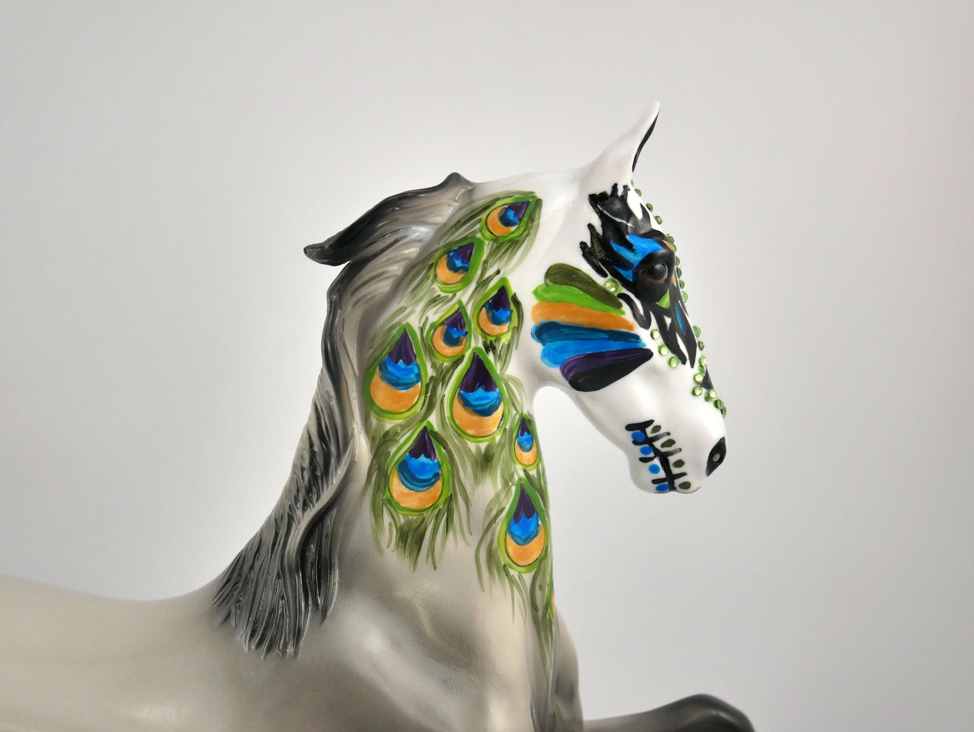 Diaz OOAK Sugar Skull Saddlebred By Dawn Quick  MM 2020