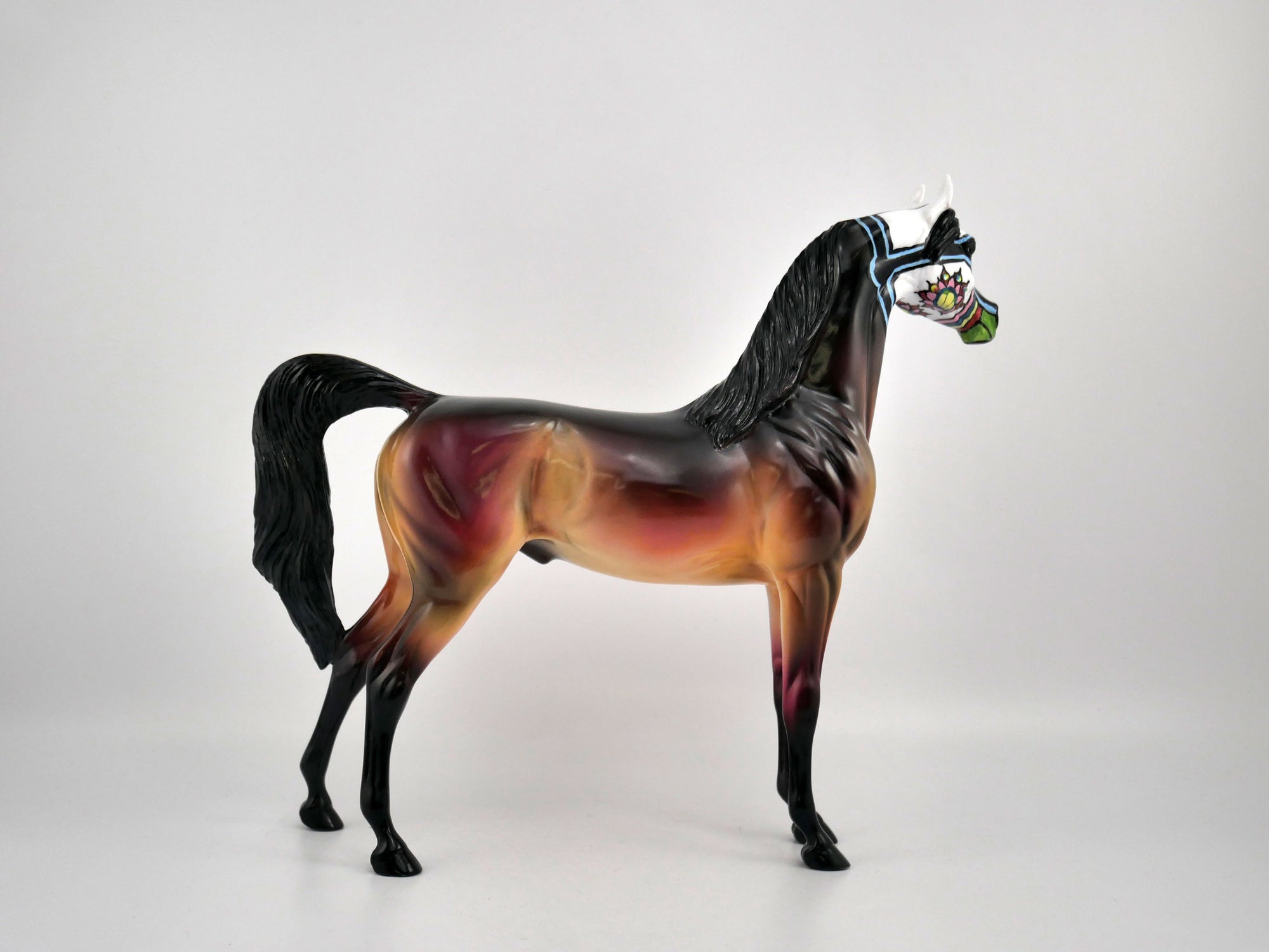 Dinero--OOAK Arabian Sugar Skull  MM 2020