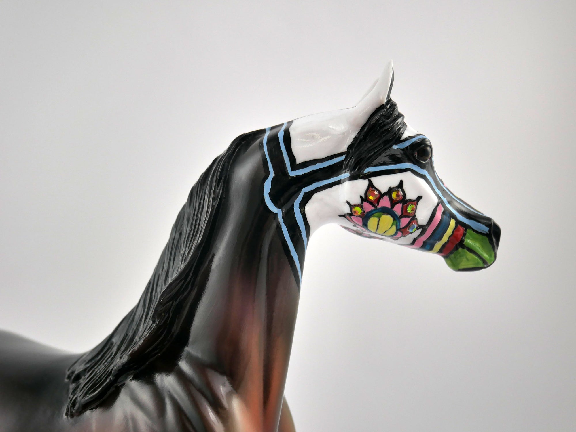 Dinero--OOAK Arabian Sugar Skull  MM 2020