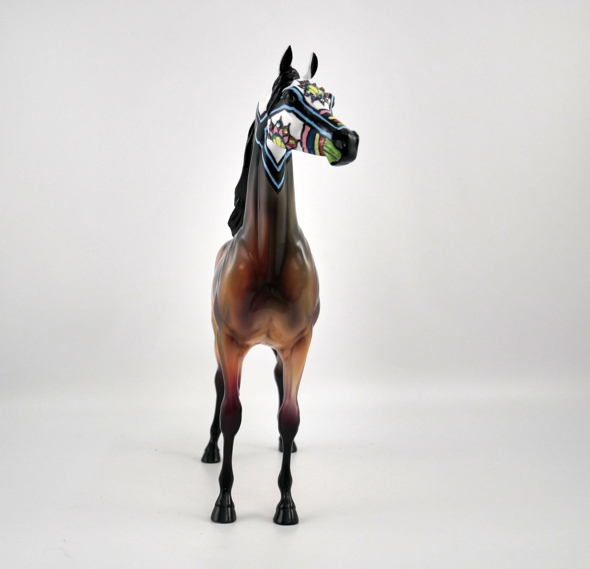 Dinero--OOAK Arabian Sugar Skull  MM 2020