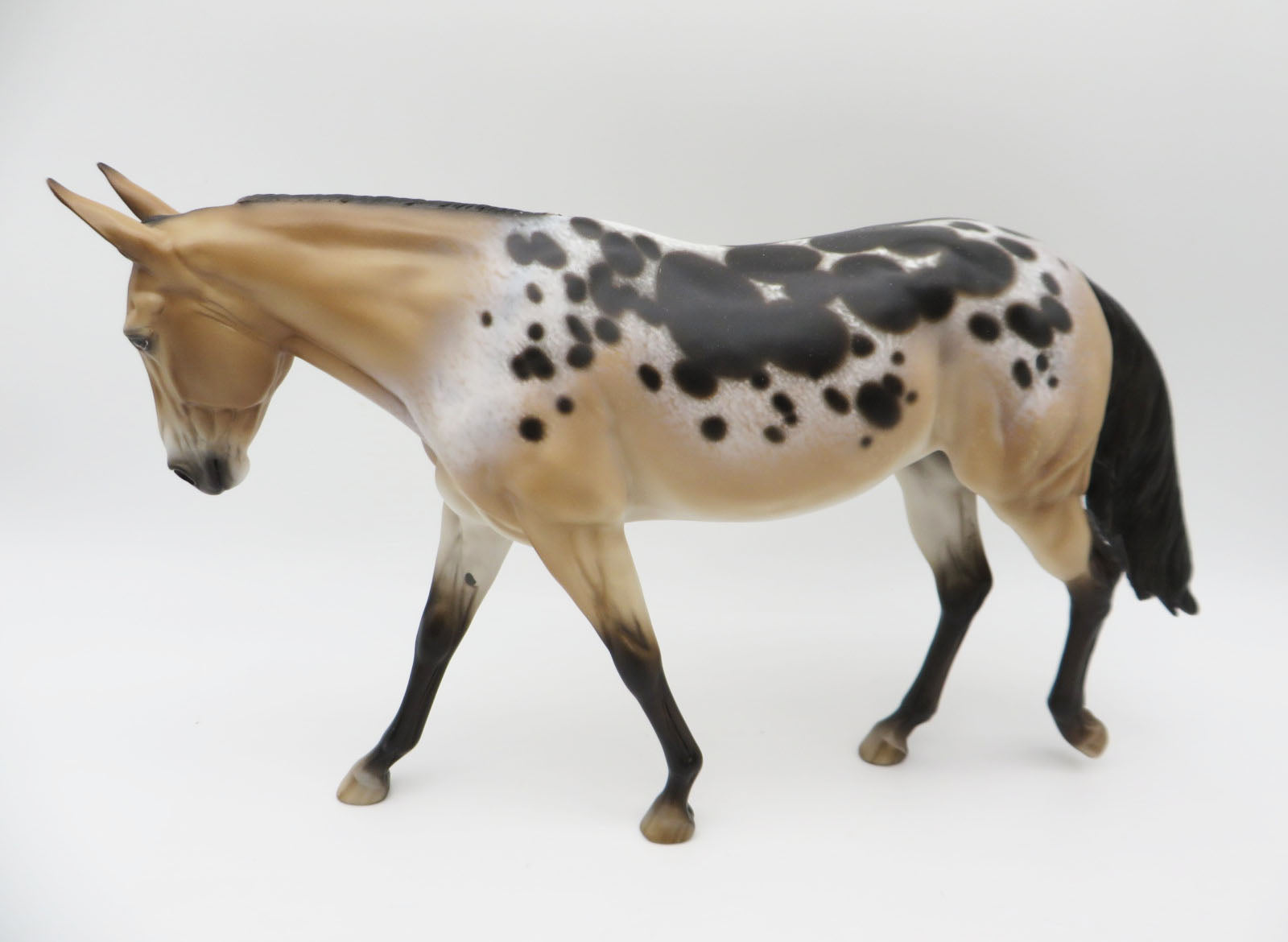 Don't Hold Back- OOAK - Buckskin Spotted Mule by Sheryl Leisure - Best Offers 2/6/23