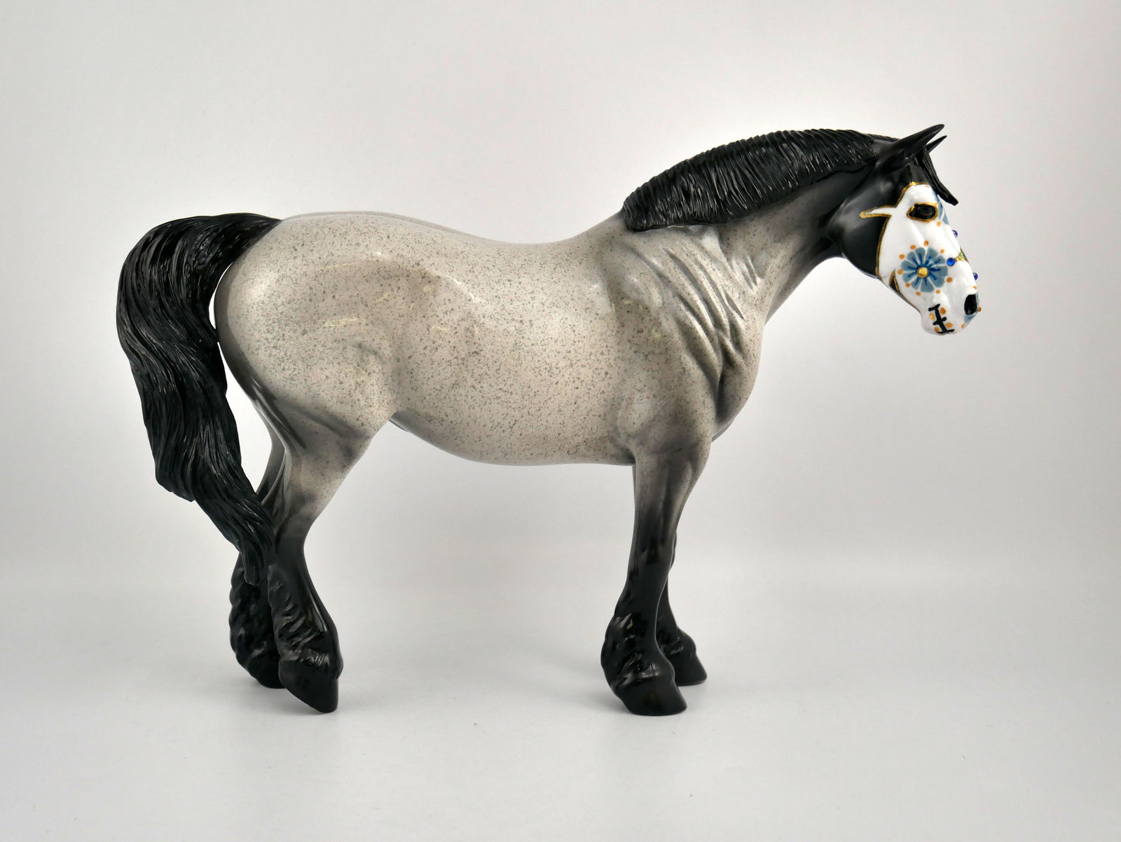 Dulcea- OOAK Sugar Skull Heavy Draft Mare By Dawn Quick  MM 2020