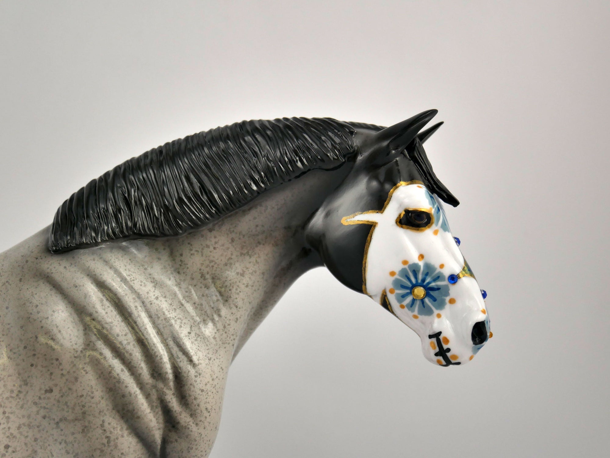 Dulcea- OOAK Sugar Skull Heavy Draft Mare By Dawn Quick  MM 2020
