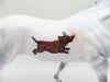 Dachshund Through The Snow - OOAK - Decorator with Dachshund Remington by Jess Hamill - CT22