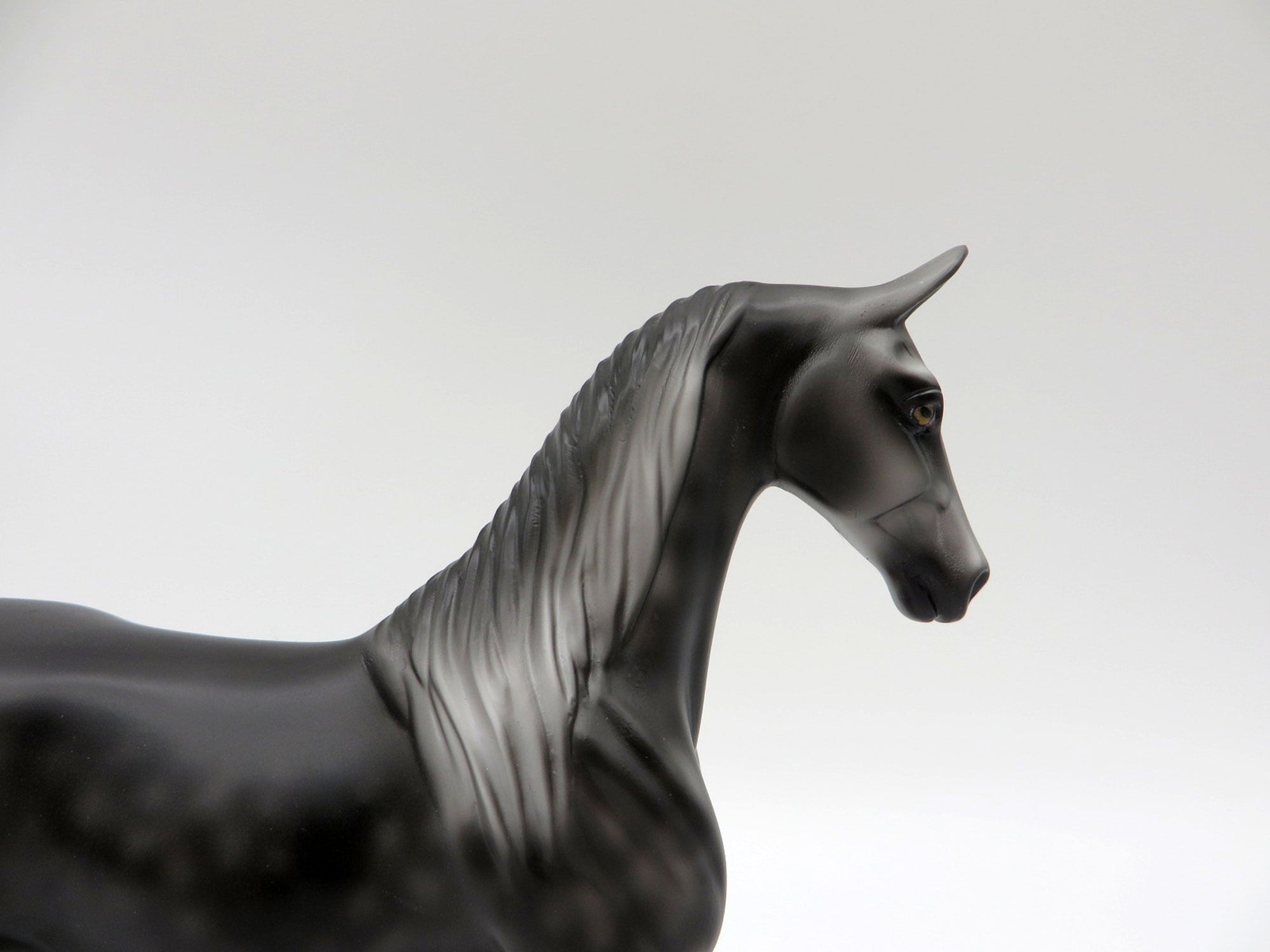 Daffeny-OOAK Dark Dapple Grey Saddlebred Pebbles 5/21/21