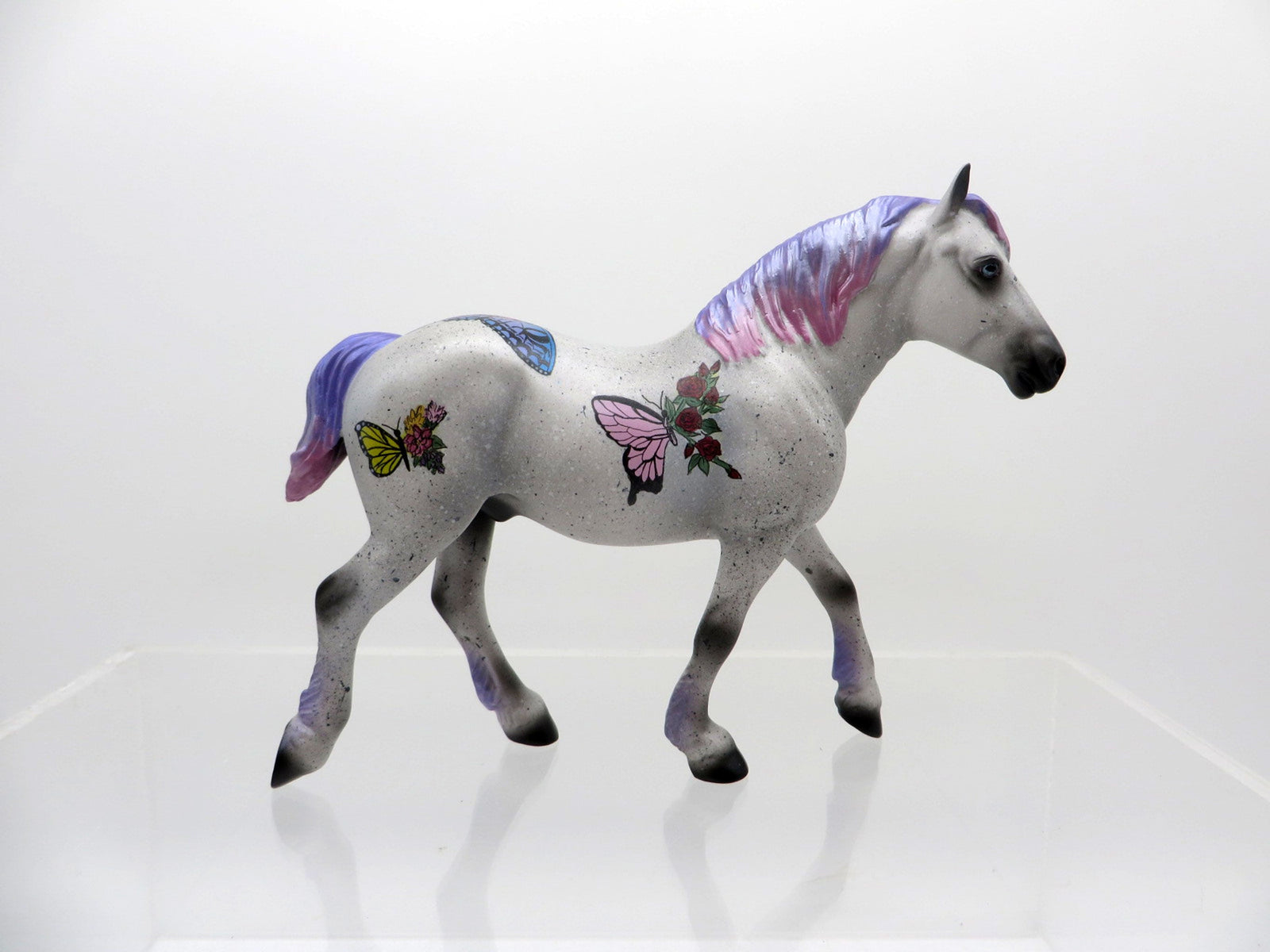 Dance of the Butterfly's-OOAK Deco Trotting Drafter by Jas SHCF2021