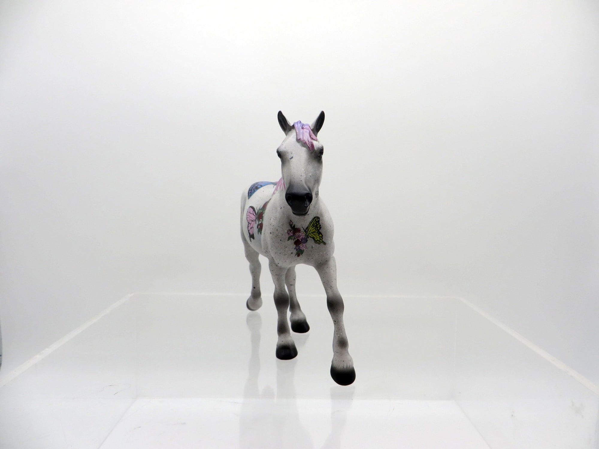 Dance of the Butterfly&#39;s-OOAK Deco Trotting Drafter by Jas SHCF2021