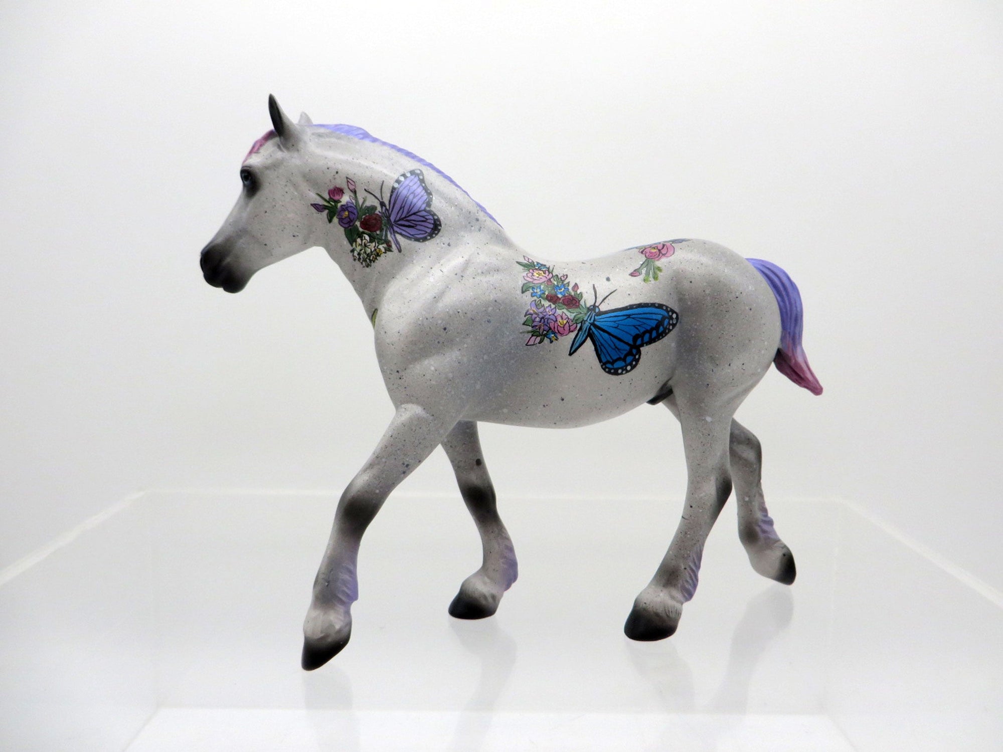 Dance of the Butterfly&#39;s-OOAK Deco Trotting Drafter by Jas SHCF2021