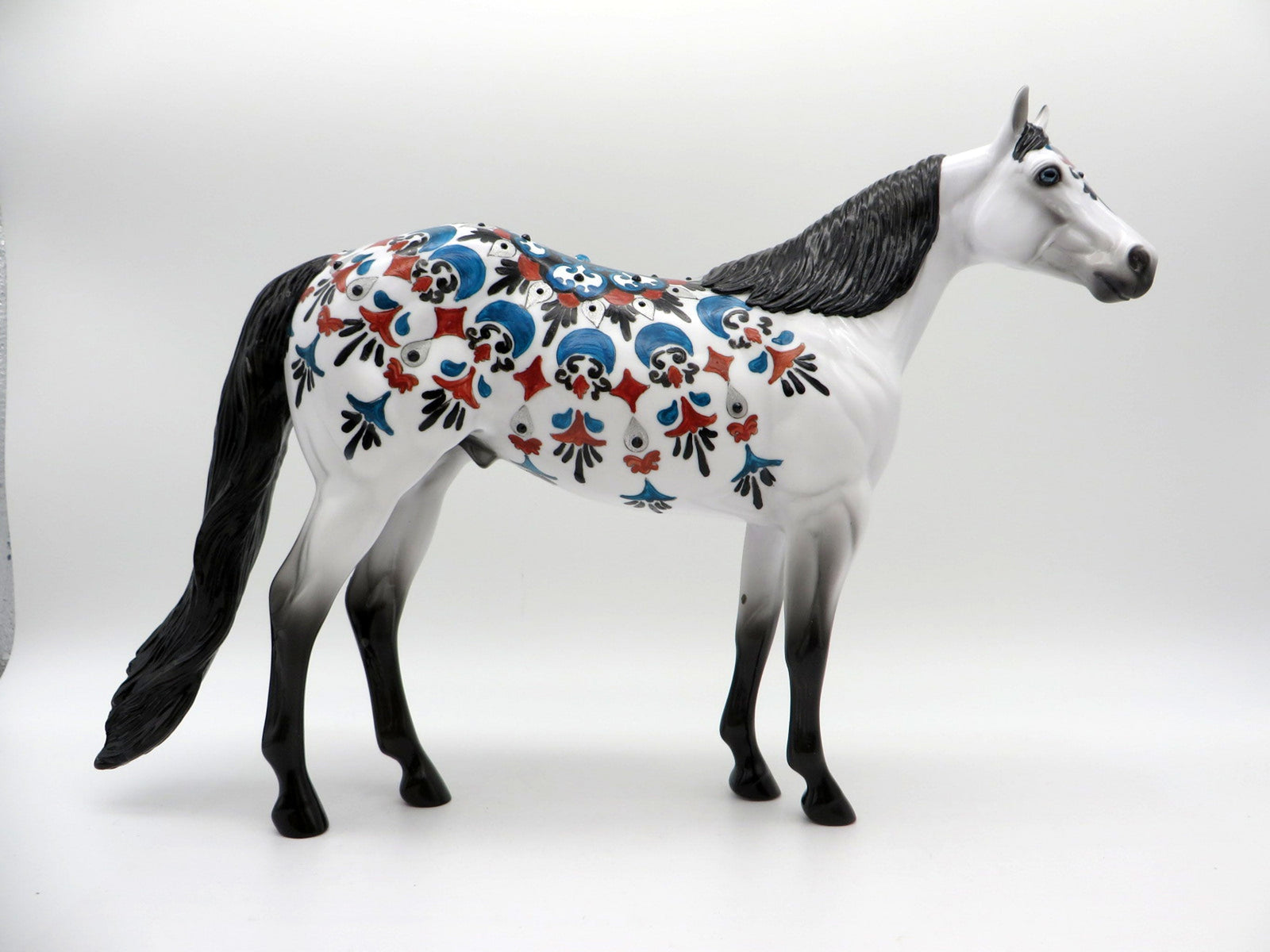 Dane-OOAK ISH Deco Painted By Dawn Quick  6/7/21