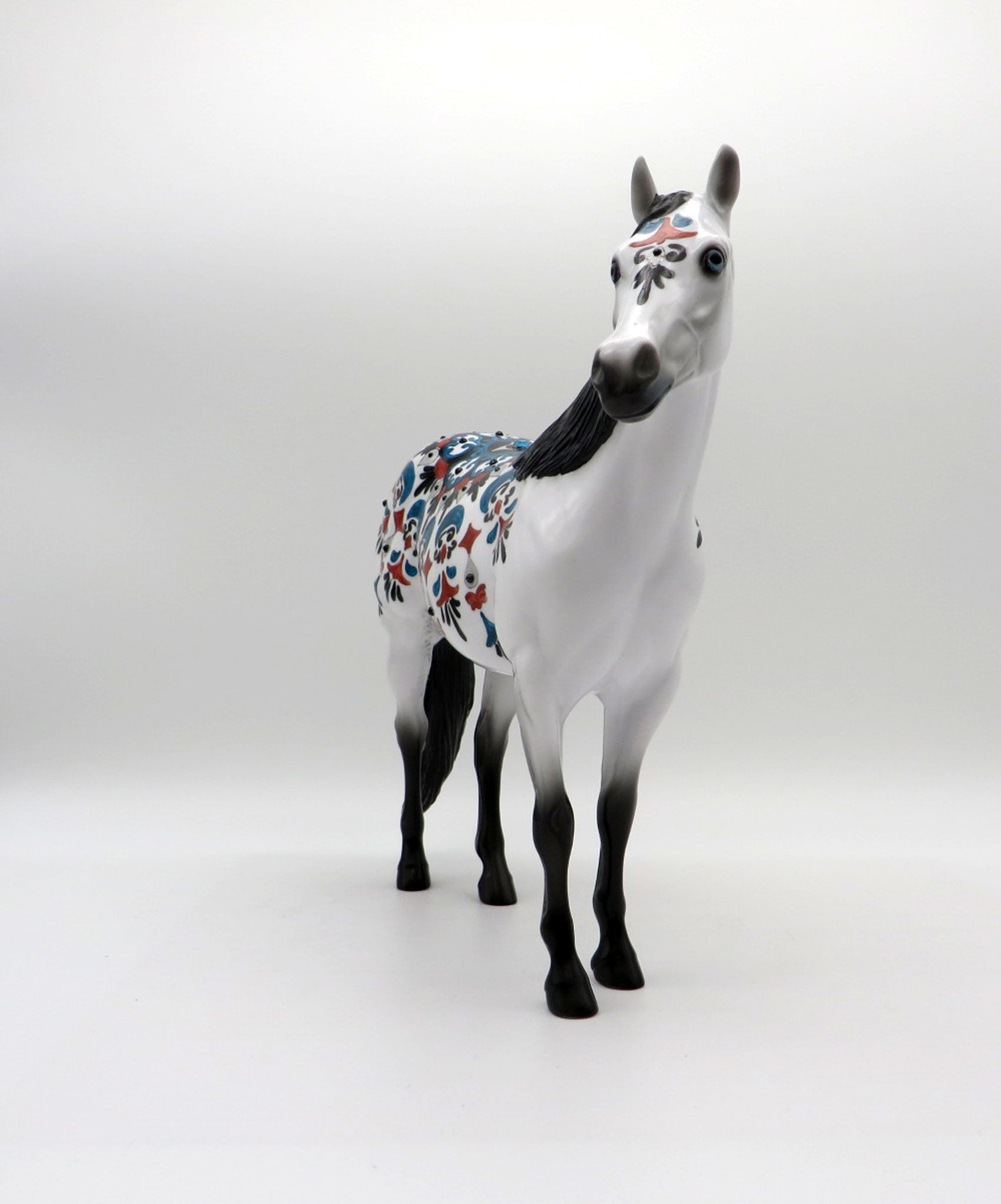 Dane-OOAK ISH Deco Painted By Dawn Quick  6/7/21