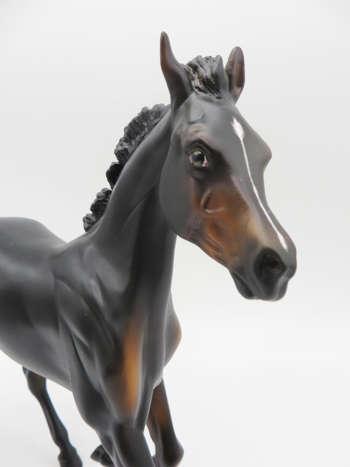 Darcy - OOAK - Seal Bay with Etching Yearling Painted by Ashley Palmer - MM22