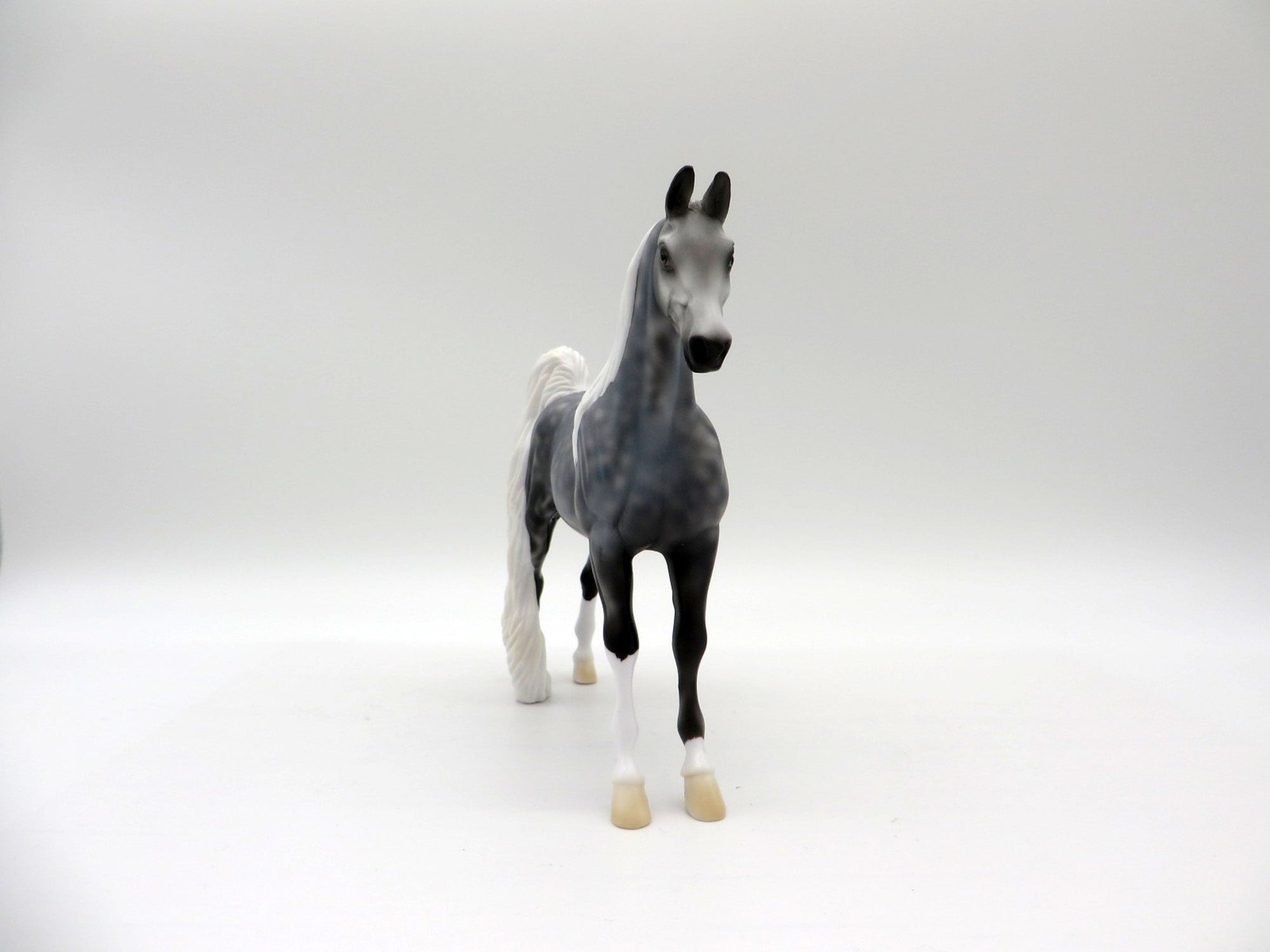 Dare-OOAK Dapple Grey Saddlebred Pebbles 5/21/21