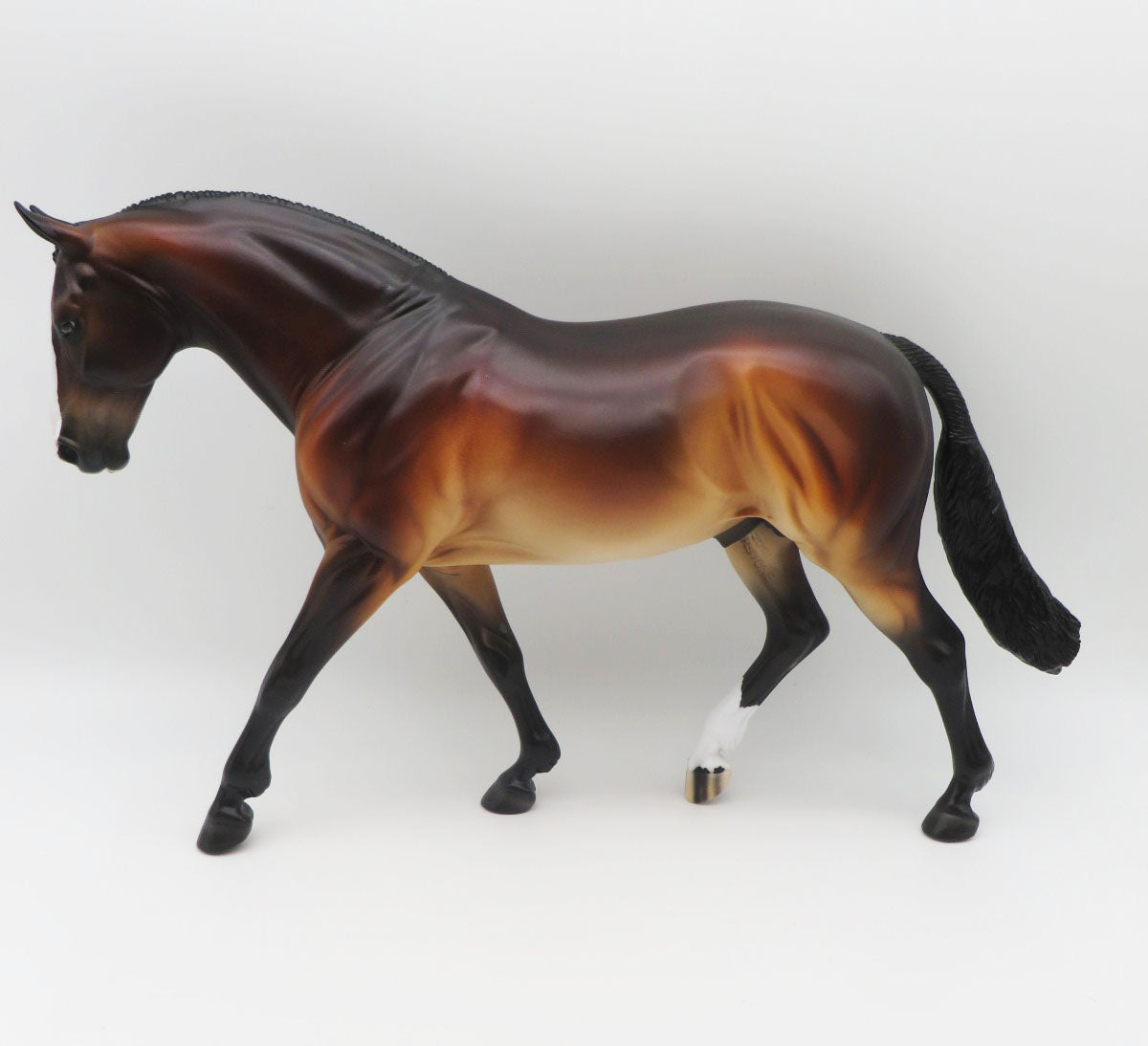 Dark Magick - OOAK - Irish Draught Seal Bay - Painted by Ellen Robbins - MM22