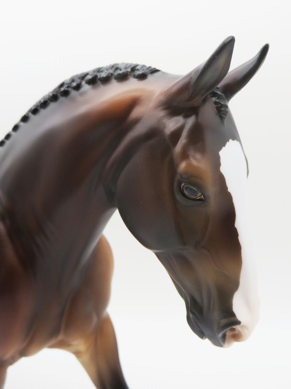 Dark Magick - OOAK - Irish Draught Seal Bay - Painted by Ellen Robbins - MM22