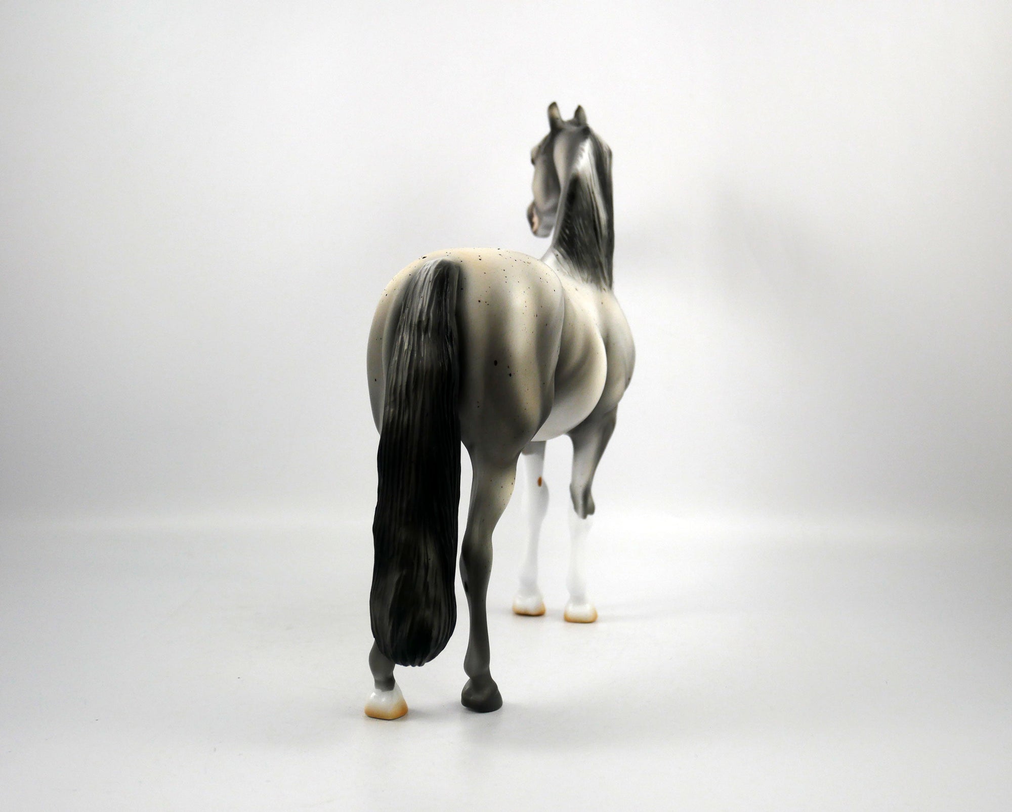 Darling-OOAK Grey Paint Morgan Model Horse 1/20/21