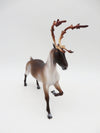 Dash Away - BEST OFFER - OOAK - Decorator Reindeer Rearing Pebble By Ellen Robbins- Christmas Tails 2022 - CT22