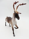 Dash Away - BEST OFFER - OOAK - Decorator Reindeer Rearing Pebble By Ellen Robbins- Christmas Tails 2022 - CT22