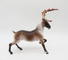 Dash Away - BEST OFFER - OOAK - Decorator Reindeer Rearing Pebble By Ellen Robbins- Christmas Tails 2022 - CT22