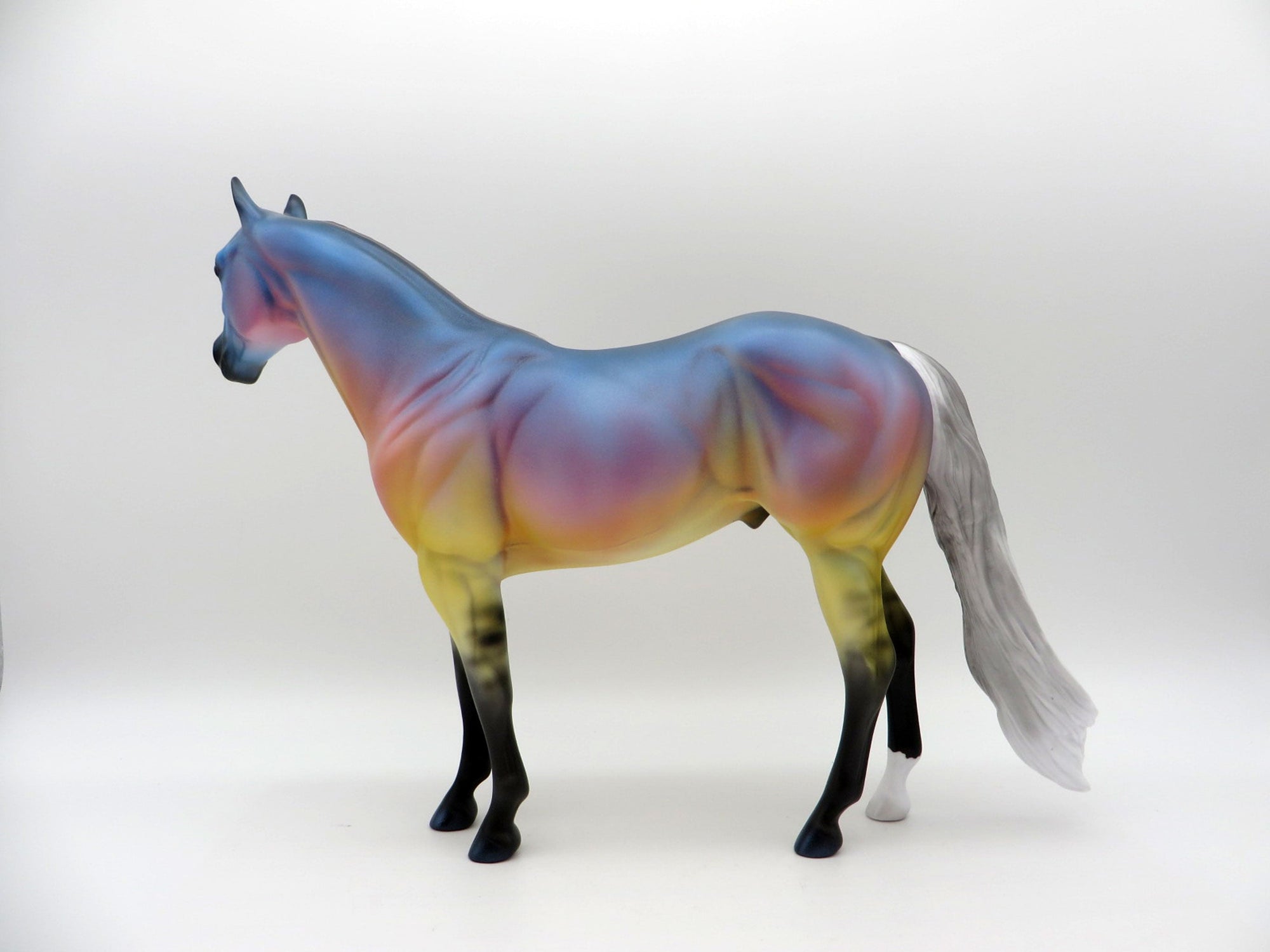 Day is Dun-OOAK Deco ISH Painted By Ellen Robbins EQ 21