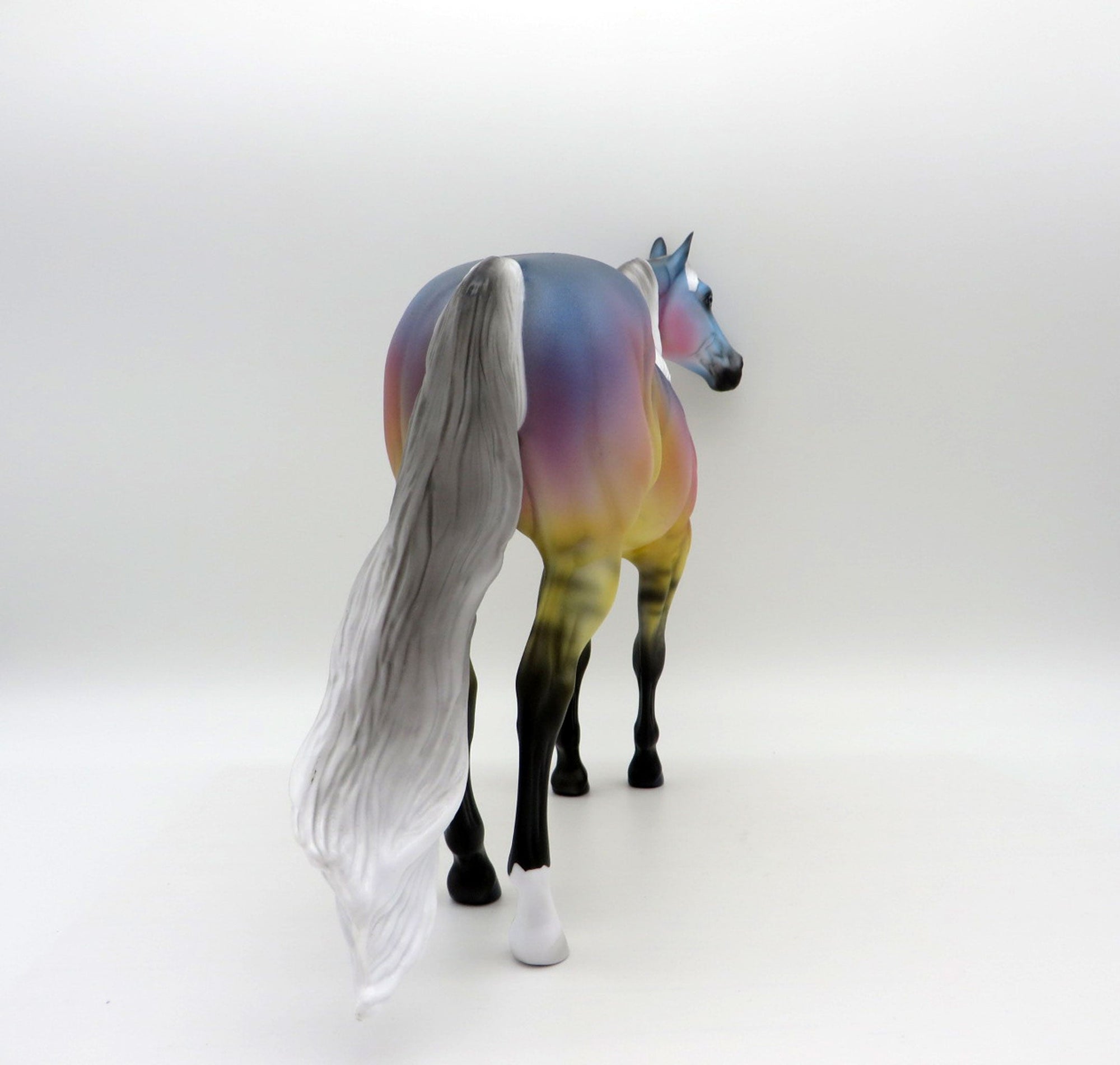 Day is Dun-OOAK Deco ISH Painted By Ellen Robbins EQ 21