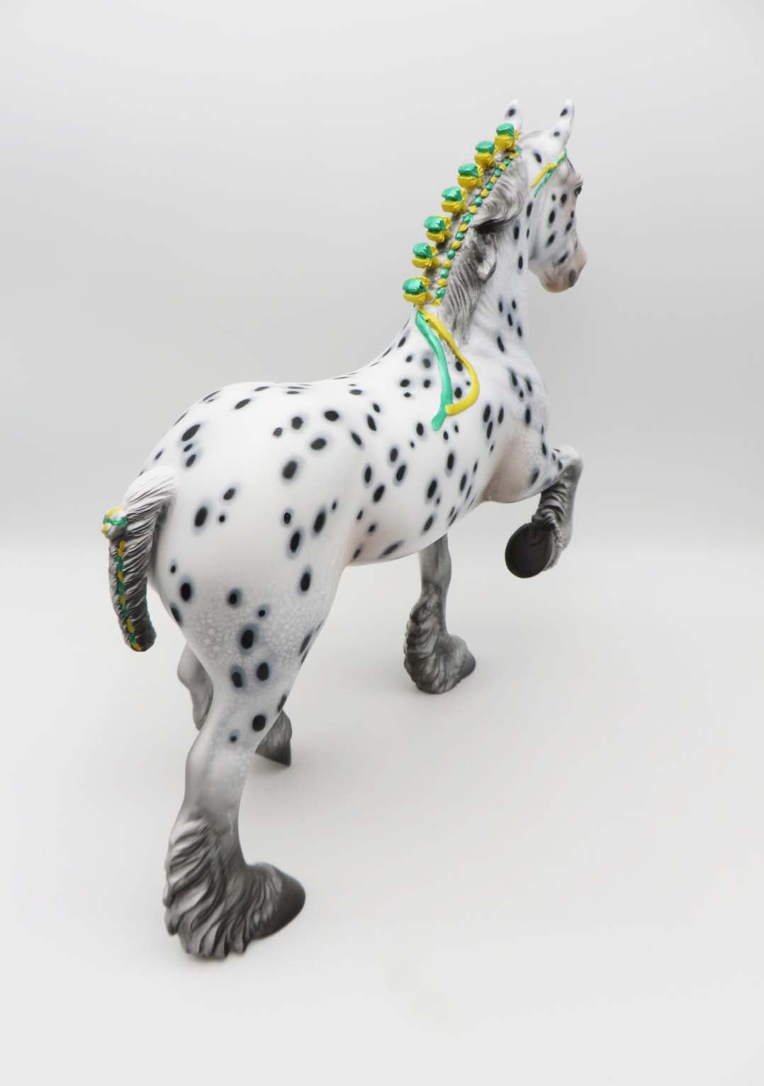 Daybreak OOAK Appaloosa Trotting Drafter By Dawn Quick SHCF23