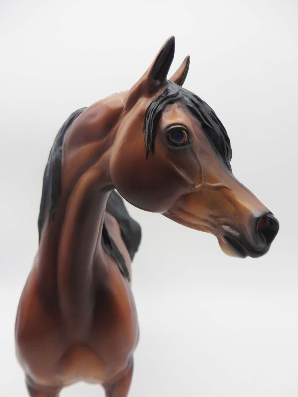 Deacon - OOAK - Dappled Bay Arabian By Caroline Boydston BEST OFFER 3/13/23