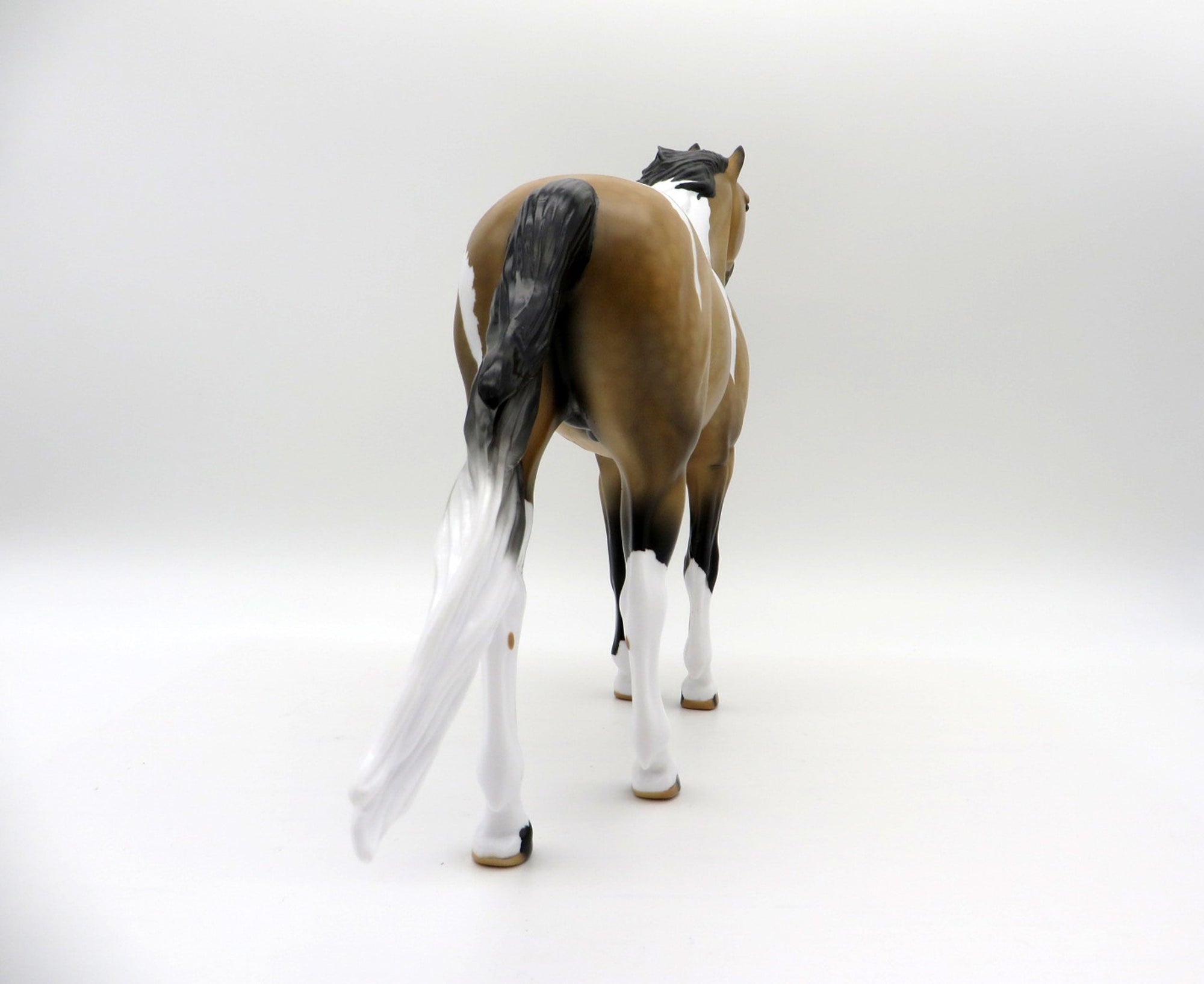 Decima-OOAK Dapple Buckskin Pinto Mustang SHCF 2021