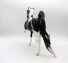 Deep Sea-OOAK Dapple Black Paint Saddlebred SHCF 2021